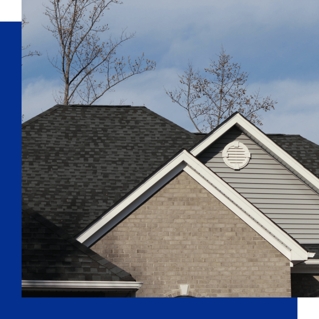 House with new roof